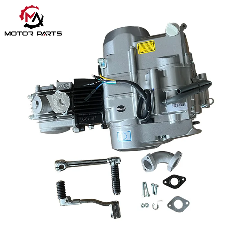 Двигатель мотоцикла с ножным запуском 90 куб.см